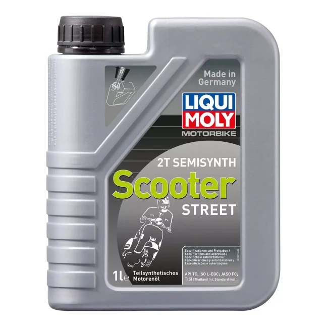 Моторное масло Liqui Moly Motorbike 2T Semisynth Scooter Street 1л (3983)