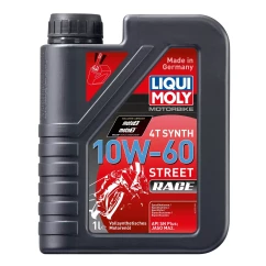 Моторное масло Liqui Moly Motorbike 4T Synth Street Race 10W-60 1л (1525)