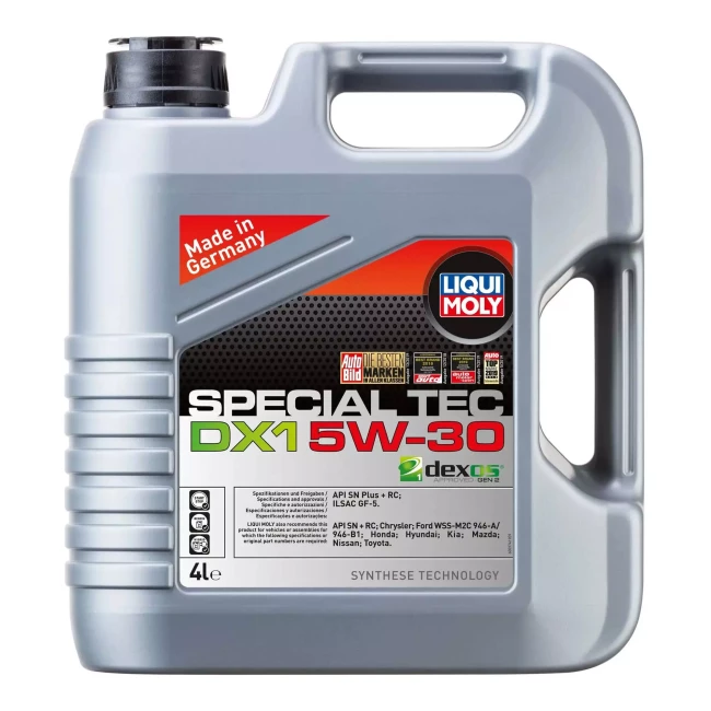 Моторное масло Liqui Moly Special Tec DX1 5W-30 4л (20968)