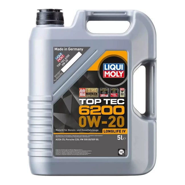 Моторное масло Liqui Moly Top Tec 6200 0W-20 5л (20789) Моторное масло Liqui Moly Top Tec 6200 0W-20 5л (20789)