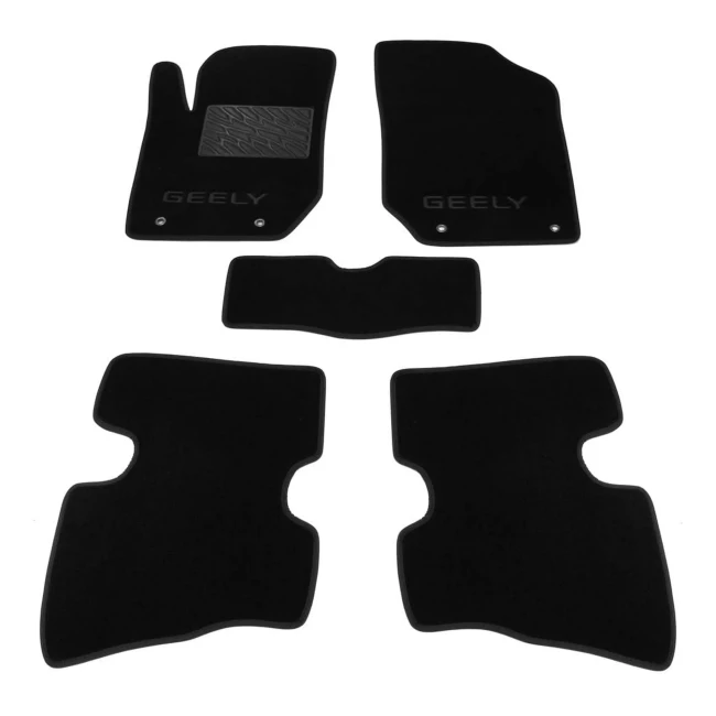 Двошарові килимки Sotra Classic 7mm Black для Geely GX2 / Panda Cross / LC Cross 2008->