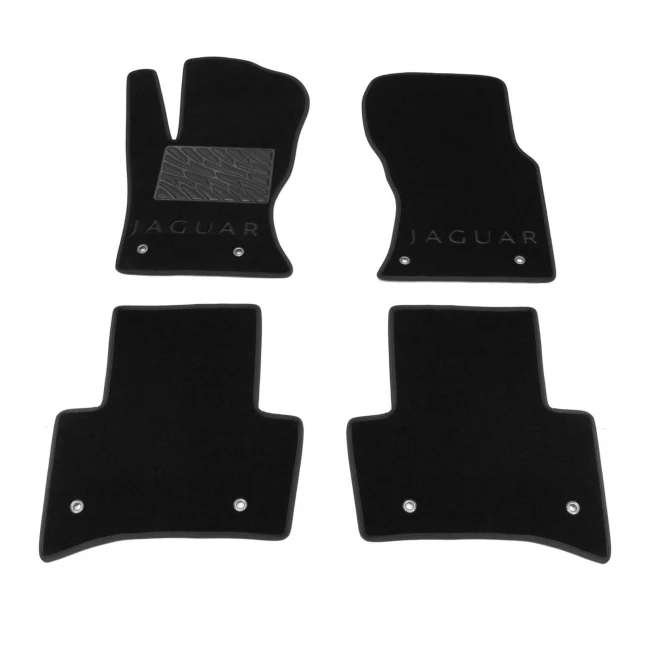 Двухслойные коврики Sotra Classic 7mm Black для Jaguar F-Type 2013->