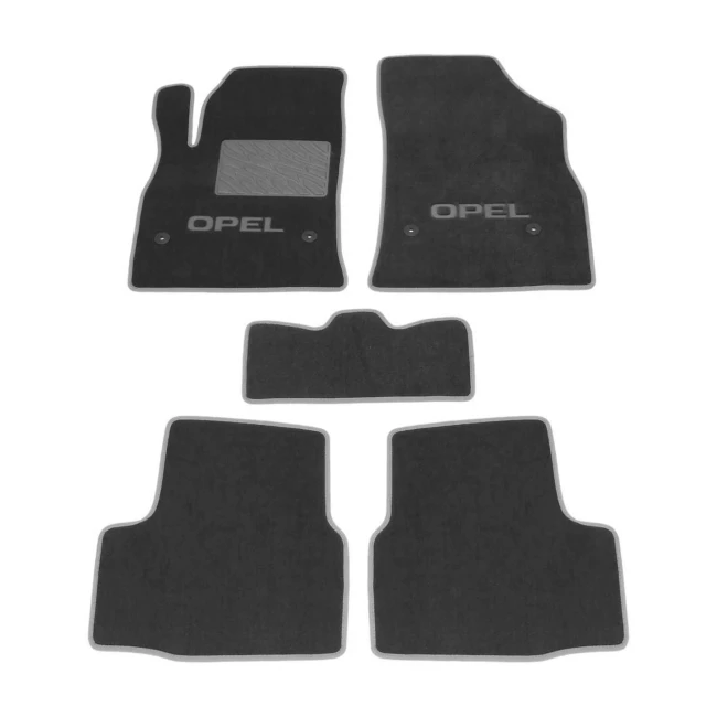 Двошарові килимки Sotra Classic 7mm Grey для Opel Astra K 2016->