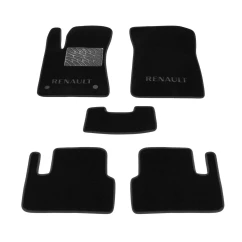 Двухслойные коврики Sotra Custom Classic 7mm Black для Renault Megane (mkIV) 2016->