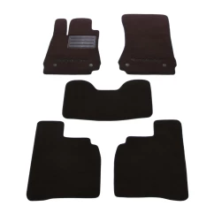 Двошарові килимки Sotra Custom Premium 10mm Chocolate для Mercedes-Benz S-Class (long)(W221) 2006-