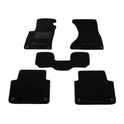 Двошарові килимки Sotra Premium Black 10mm для Audi A8L (D3) 2002-2009