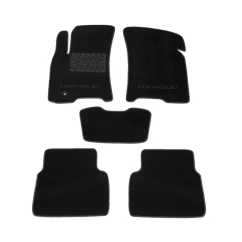 Двухслойные коврики Sotra Premium 10mm Black для Chevrolet Lacetti / Nubira (mkI) 2004-2011