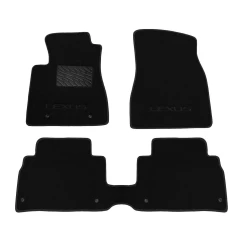 Двухслойные коврики Sotra Premium 10mm Black для Lexus RX EU (XU30)(mkII) 2003-2008