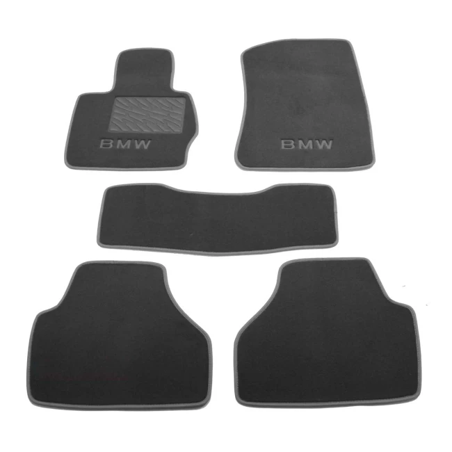 Двухслойные коврики Sotra Premium 10mm Grey для BMW X3 (F25) 2010-2016