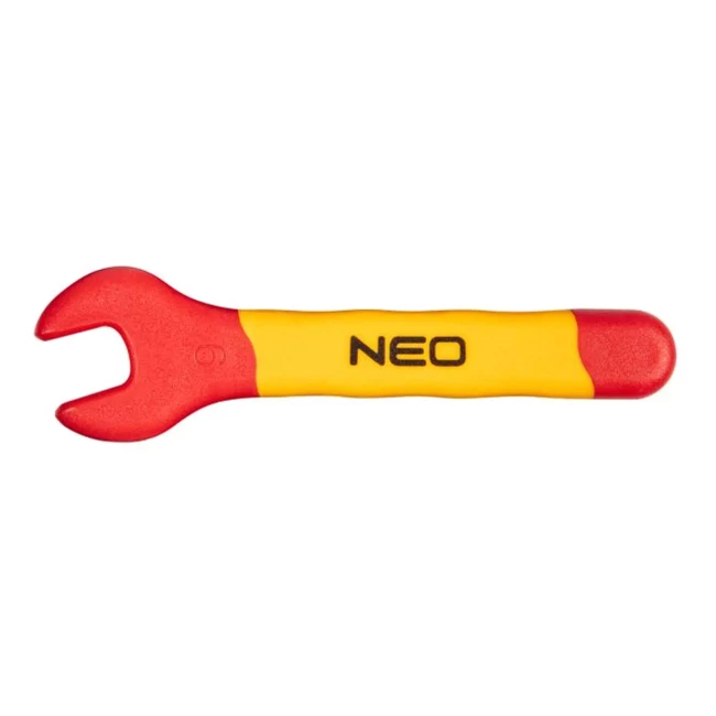 Ключ NEO TOOLS з відкритим зівом односторонній 9 мм 1000V (01-113) Ключ NEO TOOLS з відкритим зівом односторонній 9 мм 1000V (01-113)