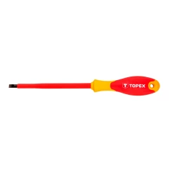 Отвертка шлицевая TOPEX 1000В, 6.5 x 150 мм