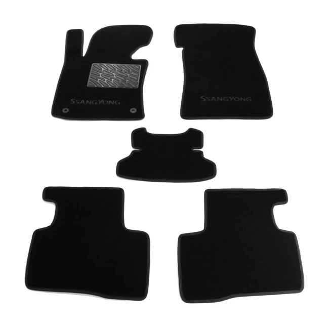 Двошарові килимки Sotra Classic 7mm Black для Ssang Yong Tivoli 2015->