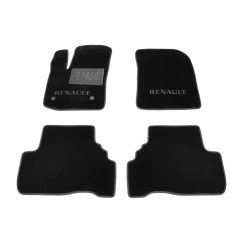 Двухслойные коврики Sotra Custom Classic 7mm Black для Renault Lodgy 2012->