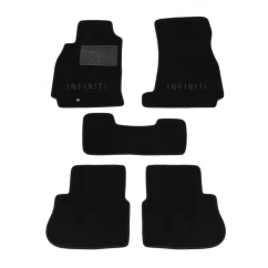 Двошарові килимки Sotra Premium Black 10mm для Infiniti FX (S50) 2004-2008