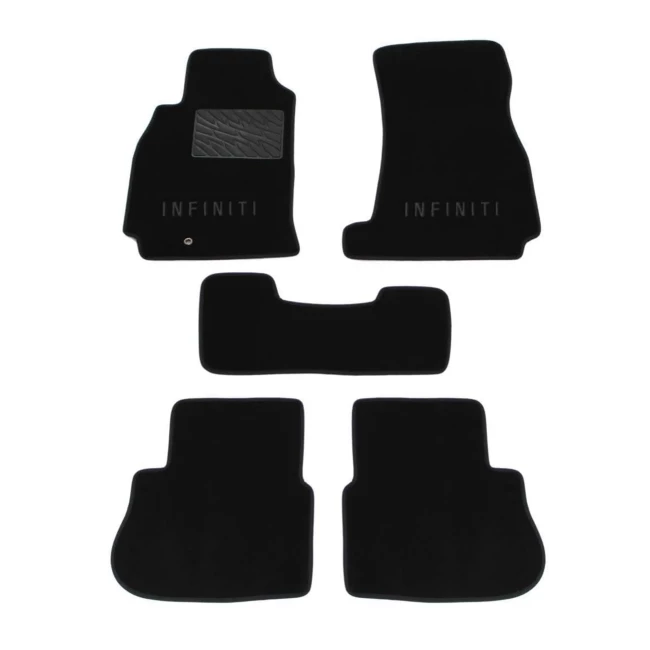 Двухслойные коврики Sotra Premium 10mm Black для Infiniti FX (S50) 2004-2008 Двухслойные коврики Sotra Premium 10mm Black для Infiniti FX (S50) 2004-2008