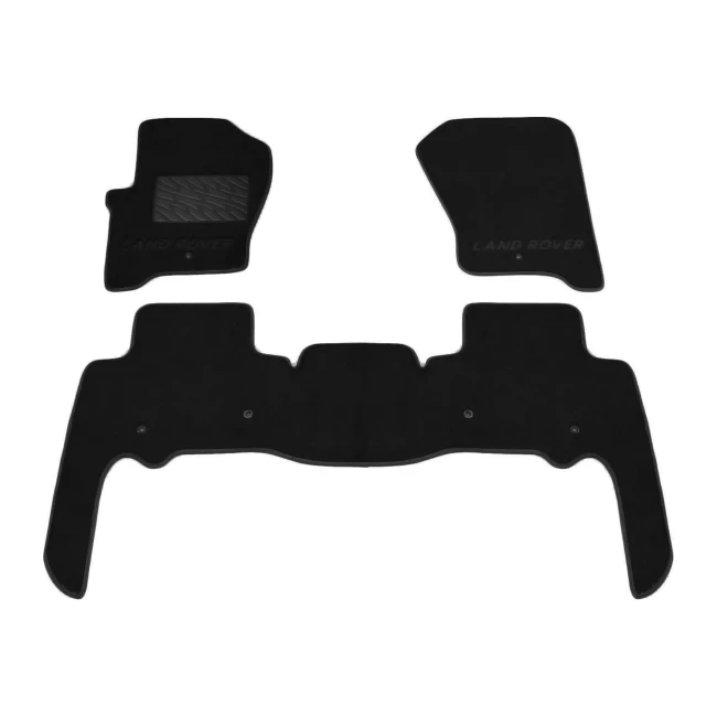 Двухслойные коврики Sotra Premium 10mm Black для Land Rover Discovery (mkIV) 2009-2016