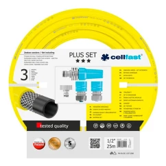 Набор для полива Cellfast Plus 1/2” 25м 3-х слойный -10+50°C (10-290)