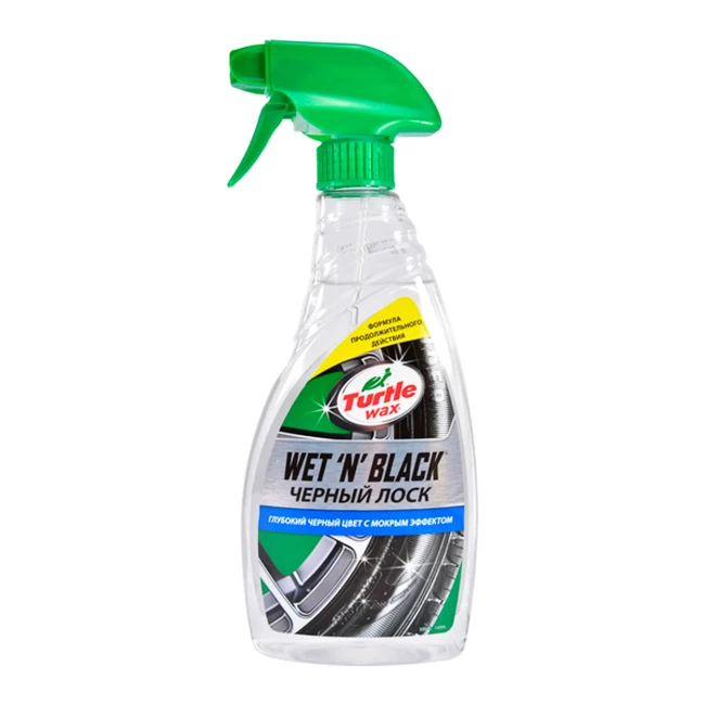Полироль Turtle Wax Wet-n-Black для шин 500 мл (53943)