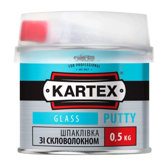 Шпатлевка со стекловолокном KARTEX 0,5 кг (12220/880200)
