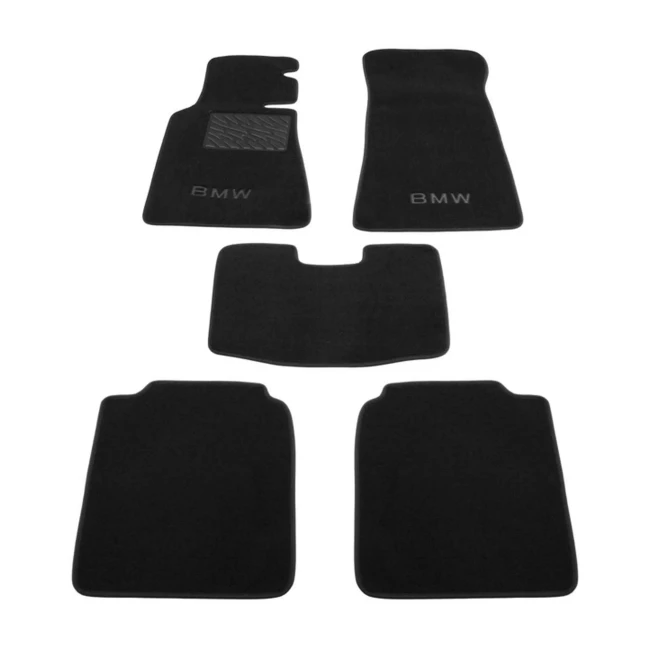 Двошарові килимки Sotra Classic 7mm Black для BMW 7-series (довга)(E32) 1986-1994 Двошарові килимки Sotra Classic 7mm Black для BMW 7-series (довга)(E32) 1986-1994