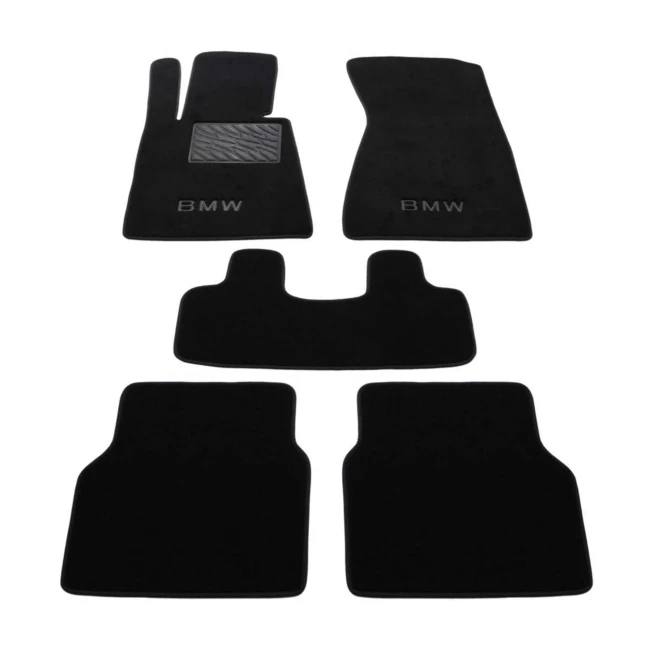 Двошарові килимки Sotra Classic 7mm Black для BMW 7-series (E65) 2002-2008