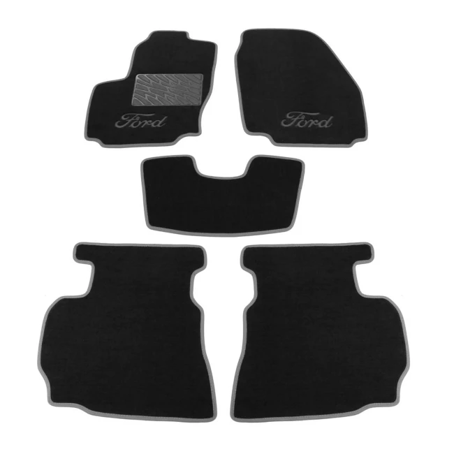 Двошарові килимки Sotra Classic 7mm Black для Ford Mondeo (mkIII) 2007-2011