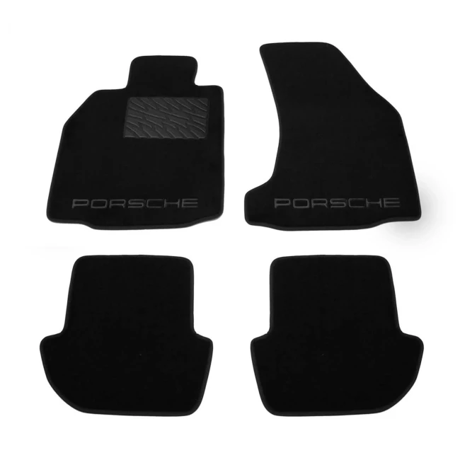 Двошарові килимки Sotra Classic 7mm Black для Porsche Carrera 911 (997) 2005-2011 Двошарові килимки Sotra Classic 7mm Black для Porsche Carrera 911 (997) 2005-2011