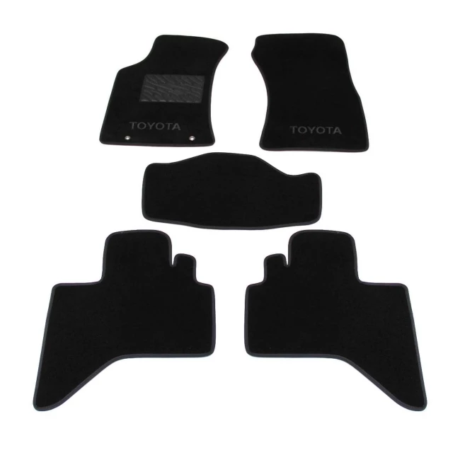 Двухслойные коврики Sotra Classic 7mm Black для Toyota Hilux (mkVII) 2004-2010