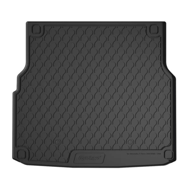 Резиновый коврик в багажник Gledring для Mercedes-Benz C-Class (wagon)(S205) 2014-> (trunk) (GR 1706)
