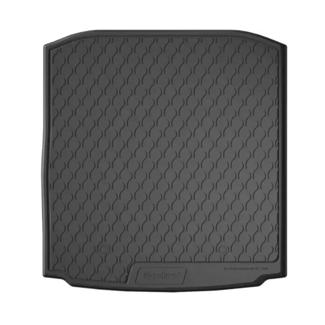 Резиновый коврик в багажник Gledring для Skoda Octavia (hatch)(mkIII) 2013-> (trunk) (GR 1505)