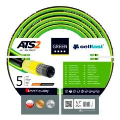 Шланг садовый Cellfast Green ATS 3/4" 25м 5 слоев 30бар -20+60°C (15-120)