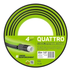 Шланг садовий Cellfast Quattro 1/2" 25м 4-х шаровий 20бар -10+50°C (10-065)