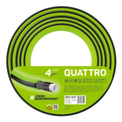 Шланг садовий Cellfast Quattro 3/4" 50м 4-х шаровий 20бар -10+50°C (10-073)