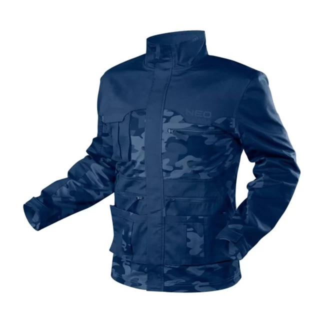 Рабочая куртка NEO TOOLS CAMO Navy, размер S (81-213-S)