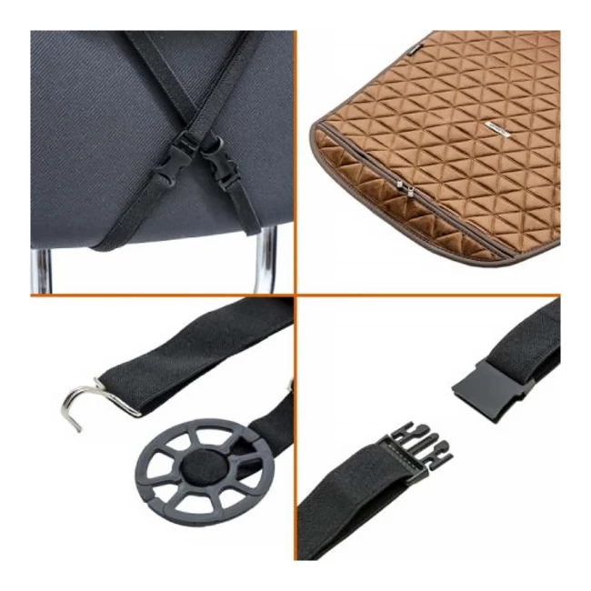 Накидки-массажер Elegant MILANO тёмно-коричневый (EL 700 305)