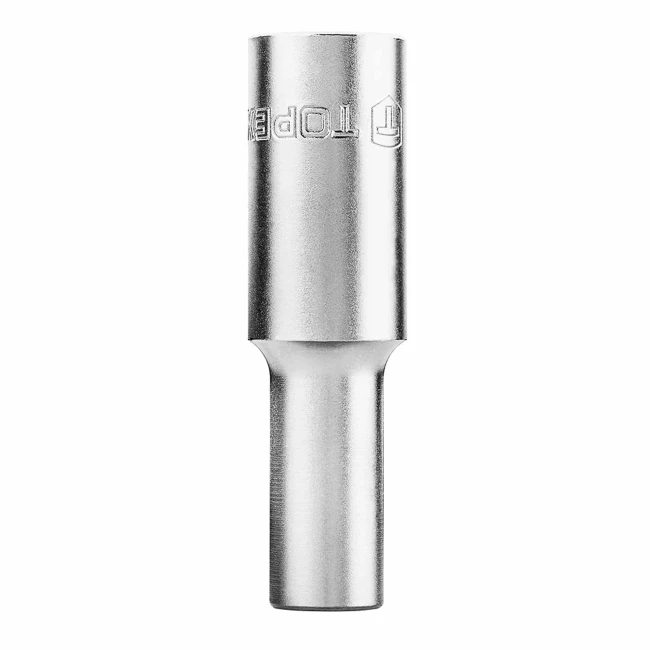 Головка сменная 6-гранная длинная TOPEX 1/2" 10 мм (38D751)