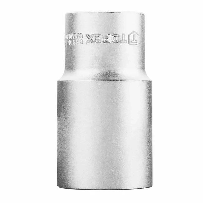 Головка сменная 6-гранная длинная TOPEX 1/2" 32 мм (38D763) Головка сменная 6-гранная длинная TOPEX 1/2" 32 мм (38D763)
