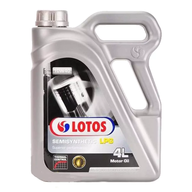 Моторное масло Lotos Semisynthetic LPG SAE 10W-40 4л (407011)