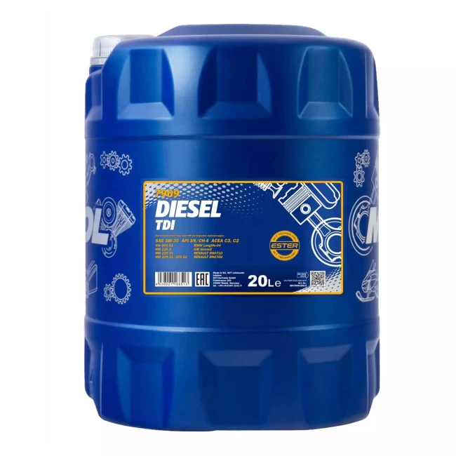 Моторное масло MANNOL DIESEL TDI 5W-30 20л (MN7909-20)