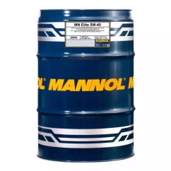 Моторное масло MANNOL ELITE SAE 5W-40 60л