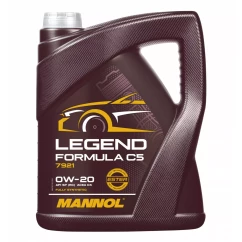 Моторное масло MANNOL LEGEND FORMULA 0W-20 5л