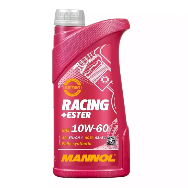 Моторное масло MANNOL RACING+ESTER SAE 10W-60 1л (MN7902-1)