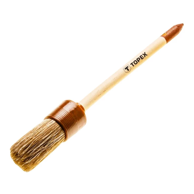 Кисть TOPEX 4" для деревянных поверхностей (20B916) Кисть TOPEX 4" для деревянных поверхностей (20B916)