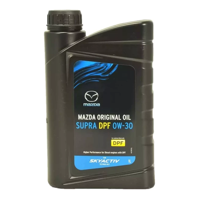Моторное масло MAZDA Original Oil Supra 0W-30 DPF 1л (0W3001DPF)