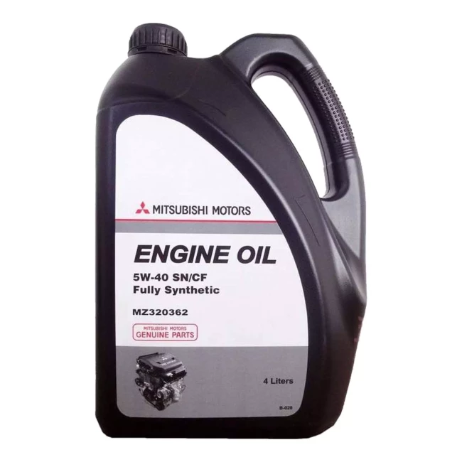 Моторное масло MITSUBISHI Engine Oil 5W-40 4л (MZ320362) Моторное масло MITSUBISHI Engine Oil 5W-40 4л (MZ320362)