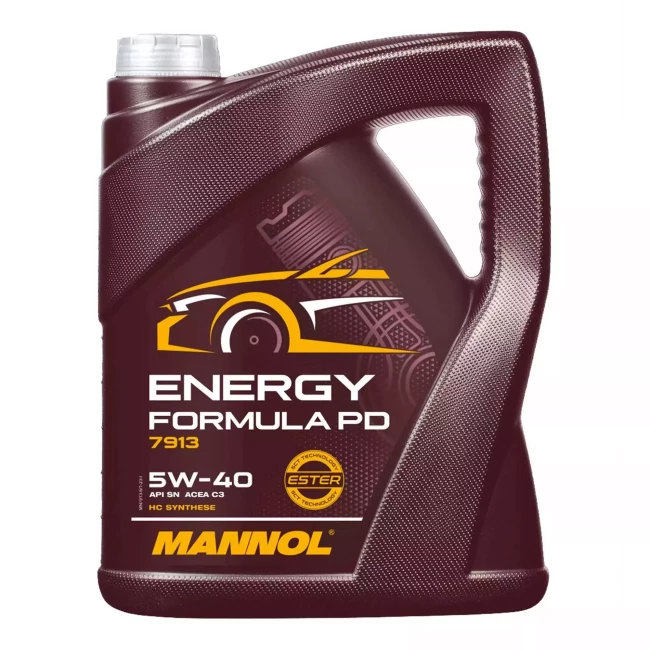 Моторна олива MANNOL Energy FORMULA PD HC Synthese engine oil 5W-40 5л (MN7913-5)