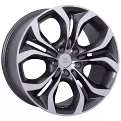 WSP ITALY W674 AURA (R18 8 5X120 43 72,6) ANTHRACITE POLISHED