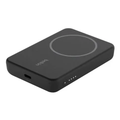 Акумулятор портативний літій-іонний Belkin Power Bank 5000мА•год MagSafe Wireless чорний (BPD004BTBK)