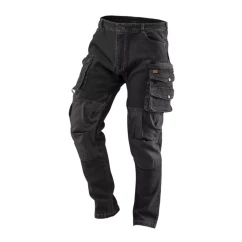 Штани робочі NEO TOOLS DENIM, чорні, розмір XS