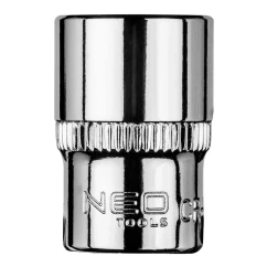 Головка змінна NEO TOOLS 6-гранна 1/4" 12 мм